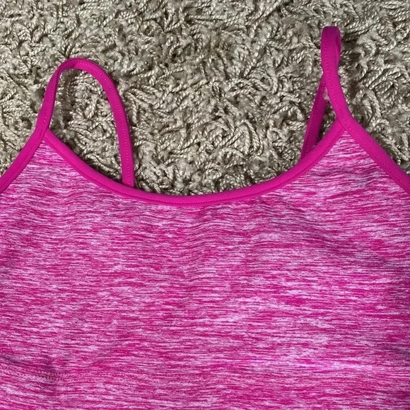 Elisabetta Rogiani Women Pink Personalized Workout Tank Size Large - Picture 4 of 7